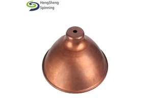 Factory Price Brass Lamp Parts Metal Pendant Light Shades by Metal Spinning