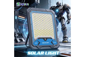 Super Bright Solar Flood Light 600W Heavy Duty Outdoor Solar Lamp Dusk to Dawn Security Light with Intelligent Motion Sensor