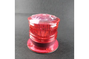 New Design Hot Selling Solar LED Navigation Light IP68 Rated DC12V Rechargeable for Outdoor Work Site Use
