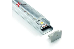 2720mm Surface Mount Aluminum LED Linear Light Profile Extrusion IP20 CRI90 5-Year Warranty Silver/Black/White Finish Lighting