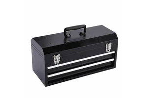 Professional Outdoor Portable Steel Tool Box with Locks Durable Multi-Drawer Case for Storage Waterproof Feature