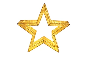 Star Warm White Glow Decorative Light for Crafts for Interior Decoration Pure Handmade Wholesale Factory Price