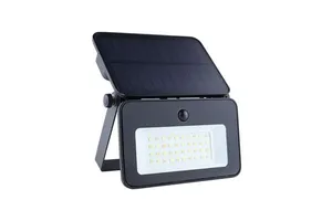Shingel LED Solar Flood Lights IP65 Waterproof Outdoor Wall Lamp for Warehouse Porch Shed Barn Garage-Bright Lighting