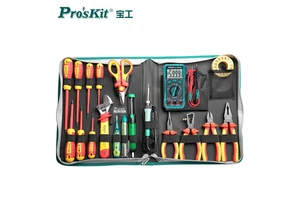 Pro'sKit PK-2810 Special Set Insulated VDE Electrician Tools New Energy Multi-Tools for Electric Vehicle Maintenance Industrial