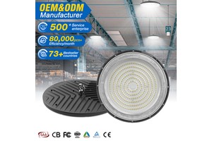 Cheap Price Aluminum Factory Garage Canopy Light Anti Glare 50w 100w 150w 200w 300w Smd Ufo Led High Bay Lamp