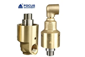 Water Rotary Joint 3/8 " 1/2" 1" Mono Flow Dual Flow Rotary Union High Speed High Pressure Brass Rotary Union