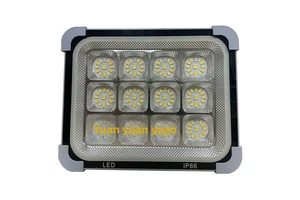 Outdoor Waterproof Solar-Powered Inductive Control Floodlight Night Market Stall Lighting Mobile Portable Power-Outage Light