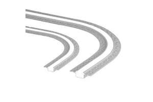 6000 Series Modern Aluminum Groove Curved Corner Lamp for Villa & Hotel Use Durable & Moisture Proof