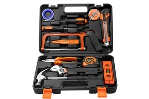 Factory Direct High Carbon Steel Hardware Tool Box Set Hard Case Includes Vise Wrench Screwdriver Hand Operated OEM for Car Home
