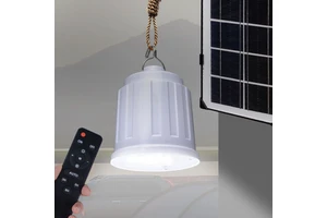 Indoor Emergency Lights Solar Light Bulbs Portable Solar Shed Lights Waterproof LED Camping Lamps for Outdoor Camp Hiking Garden