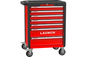 LAUNCH MECHANICS TOOLS SET TTG-338 CAR REPAIR TOOL TROLLEY SET for AUTO WORKSHOPS