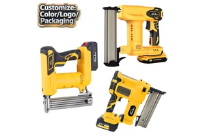 Cordless Portable Electric Framing Nail Gun Rechargeable 3.0Ah Lithium Battery Powered Woodworking Construction Nail Nailer