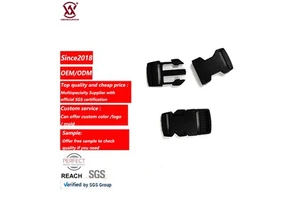 Wholesale Cheap Heavy Duty Plastic Side Release Buckle POM Plastic Backpack Accessories Side Release Buckle