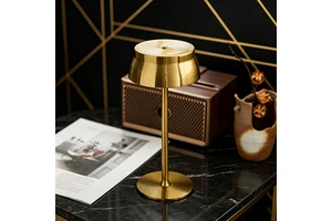 High Footed Cup Rechargeable Desk Lamp for Bedroom Dining Bar Coffee Shop Use-Ambient Lighting Decorative Design