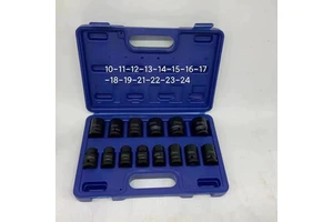 1/2 Inch 14 Piece Complete Set DT Long Short Sleeve Group Pneumatic Sleeve Small air Cannon Sleeve for Car Repair