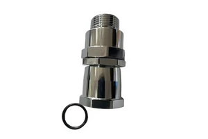 Fuel Hose Coupling 1" 3/4" 5/8" Nozzle Swivel Fitting Rotating Connector