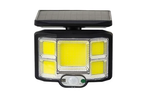 Outdoor 3 Lighting Modes Solar Wall Lamp with Remote Control