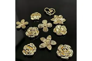 Washable Custom Belt Buckle Bikini Connectors Quick Release Buckle Metal Buckle Zinc Alloy Bikini Charms Waterproof Connectors