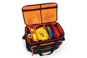 TINYAT Tool Bag Backpack Durable Electrician Backpack With Multiple Pockets Heavy Duty Tool Bag For Hand Tools Waterproof Black