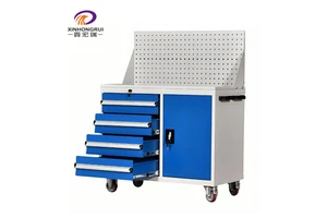 Factory Direct Carbon Steel Garage Storage Cabinet System Drawers Tool Box Roller Cabinet Rust Resistant Installation Tools