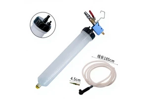 Auto Brake Fluid & Oil Change Tool Kit OEM Hydraulic Clutch Pump & Bleeder Empty Exchange Drained Hard Case for Cars Motorcycles
