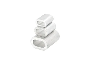 Hot Sales Steel Wire Loop Sleeves Double Barrel Ferrule with Thimbles for Wire Rope