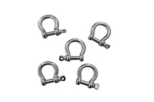 6mm European Bow Type Stainless Steel 316 Shackle with High Quality