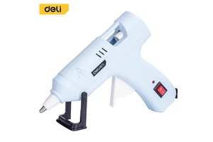 Deli DL390120 Hot Melt Glue Gun Electric Thermosol Gun Children Handmade Smooth Glue Output Anti-tilt base