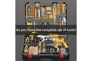 Multifunctional Electric Drill Toolbox Set for Home Use Woodworking Electrician Hardware Daily Maintenance Combination Tools
