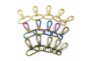 Strong Safe 20mm-25mm-38mm D Ring Buckles Tri-Glides Slide 4/5\" 1\" Swivel Snap Hook Small DIY Bag Hardware Accessories for
