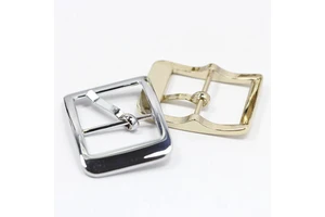 Wholesale Customized Fashionable Metal Pin Buckles Bow Back Curved Pin Clasp Buckle Belt Pin Buckles for Bags