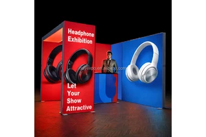 3x3m Reusable Trade Show Booth Display Modular Exhibition Booth Advertising Light Boxes Expo Booth
