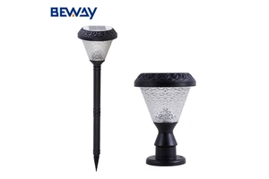 Hot-selling Outdoor Floodlights ABS Material Multiple Color Temperatures 10w Integrated Led Solar Garden Lamps