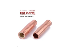 Neutral Packing MIG Welding Accessaries 200A Mig Mag Welding Air Cooled Torch Gas Nozzle