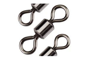 TOPIND Stainless Steel Fishing Rotary Connector High Strength Strong Load Bearing Smooth Rotation High Quality Swivels & Snaps