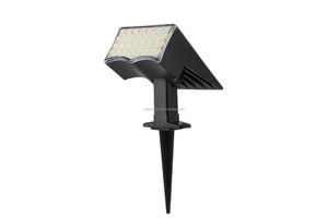 Solar Garden Light IP65 Waterproof Outdoor LED Solar Lawn Ground Pathway Lamps Two Lighting Models Solar Powered Garden Lights