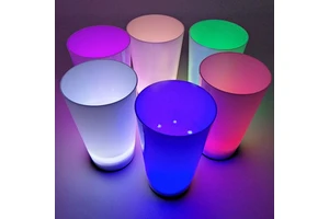 12oz/14oz/16oz Glowing Cup Water Sensitive Led Light Cups for Bar