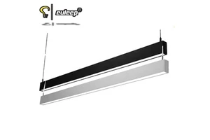 white black aluminum profile 40w led linear light 1200mm slim suspended linear light 4ft for pendant ceiling linear light