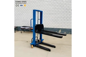 New Electric Forklift With Remote Control, Portable Hydraulic Stacker, Vehicle-Mounted Cargo Lift, Loading And Unloading Tool