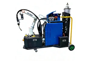 Good Price Robotic Automatic MIG/MAG Welding Machine 6-Axis Collaborative Robot Arm Welding Trolley Workstation Engine High