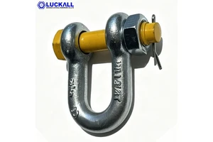 Bow Shackles Galvanized Alloy Steel US Type for Heavy Industry Applications G2150 All Size 6Times