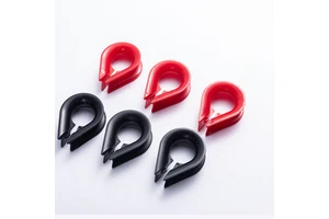 Plastic Open Thimble 16mm Commercial Playground Rope Connector