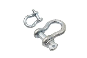 1/4" 3/8" 1/2" 3/4" US Type Heavy Duty Bow Shaped Anchor Shackles