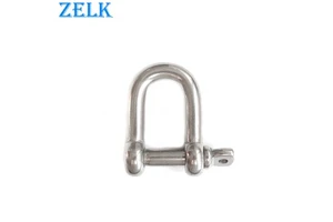 High Polished SUS304 316 Stainless Steel D Type Shackle (Dee Shackle)