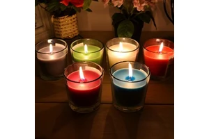 Brand New Factory Direct Sale Empty Plastic Round Tealight Lamp Cup in Stock