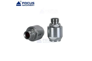 Continuous 360-degree Rotation Rotary Couplings in Hydraulic Pipelines MF Straight-through Hydraulic Live Swivel Joint