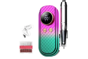 35000 RPM Cordless Nail Drill - Professional E File Nail Art Tool For Salon/Home DIY, Portable Drill Nails Professional Machine