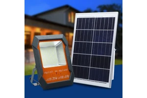 100w 200w 300w Landscape Lamp Outdoor Waterproof ABS Wall Pathway Lawn Street Garden Light Led Solar Flood Lights