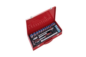 24 Pieces 32 Pieces 37 Pieces Ming Vanadium Steel Chrome Finish DIY Grade OEM Customizable Sleeve Set