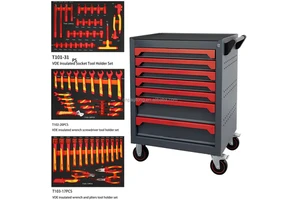 Tool Storage Auto Repair Tool Set 68 Pcs Customized Tool Set Tool Box Cabinet Cart with Complete Tool